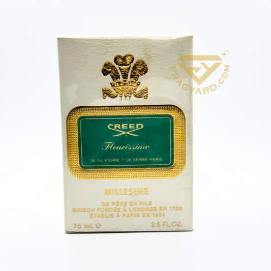 MILLESIME FLEURISSIMO BY CREED 75ML 2.5FLOZ PARFUM OLD ORIGINAL PACKING NEW ITEM RARE