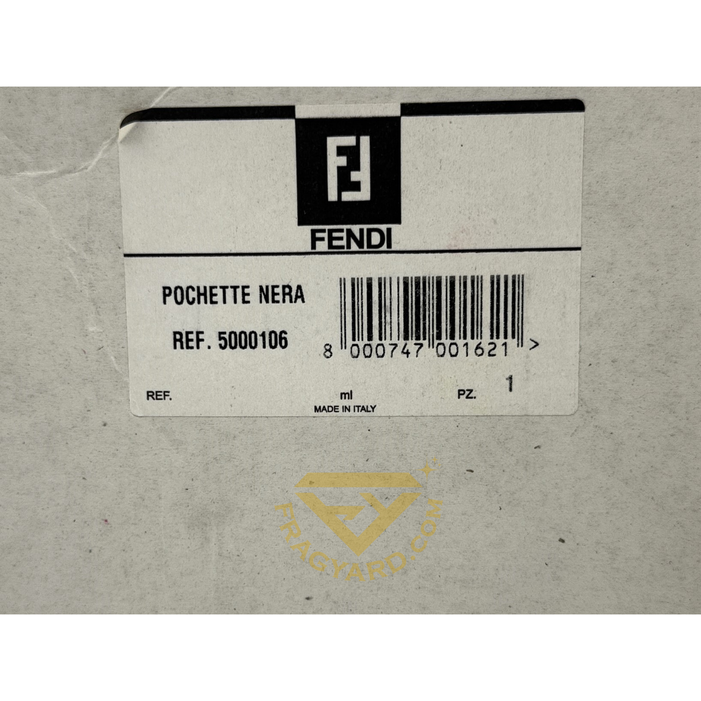 FENDI BY FENDI GIFT SET EAU DE TOILETTE 25ML X 2 PCS ORIGINAL + ORIGINAL FENDI LADIES POCHETTE BLACK