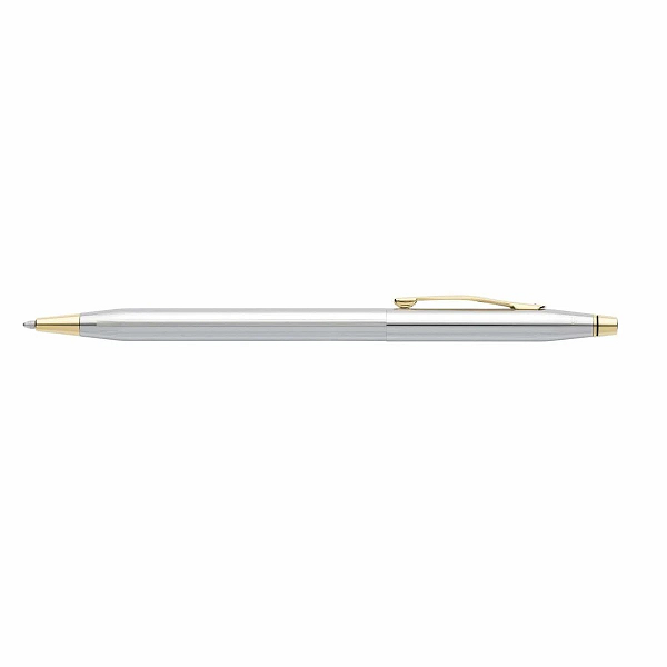 Cross Classic Century 3302 Medalist chrome and 23 karat gold plated Ball point pen with luxury box original guarantee