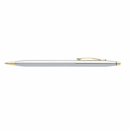 Cross Classic Century 3302 Medalist chrome and 23 karat gold plated Ball point pen with luxury box original guarantee