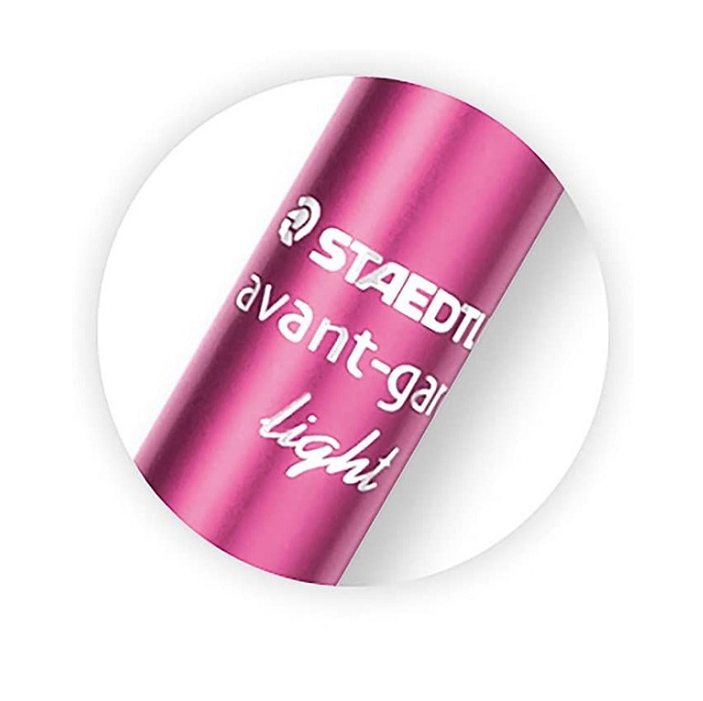 Staedtler Multi Function Pen Avant Grade Pink Silver, Blue & Red Ink Ballpoint Pen Plus 0.5mm Carmine pencil