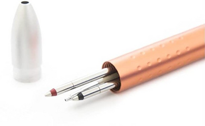 Staedtler Multi Function Pen Avant Grade Light Night Blue, Red Ink Ballpoint Pen Plus 0.5mm Carmine pencil