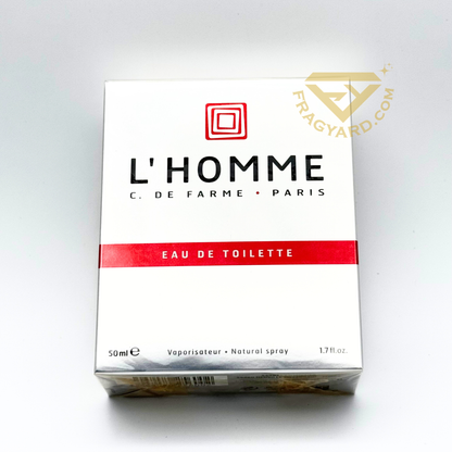 L'HOMME  By corin de farma Eau De Toilette 100ML 3.4 FL OZ Spray