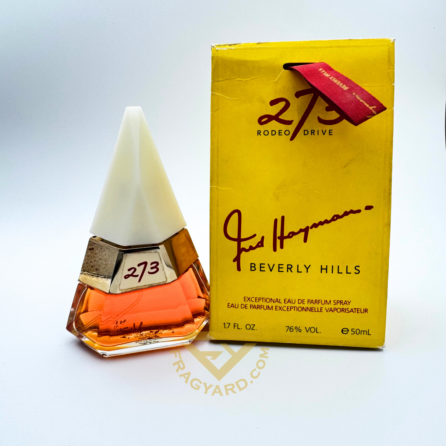 273 RODEO DRIVE BY FRED HAYMAN'S BEVERLY HILLS EAU DE PARFUM 50ML 1.7FLOZ RARE