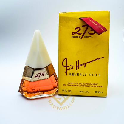 273 RODEO DRIVE BY FRED HAYMAN'S BEVERLY HILLS EAU DE PARFUM 50ML 1.7FLOZ RARE