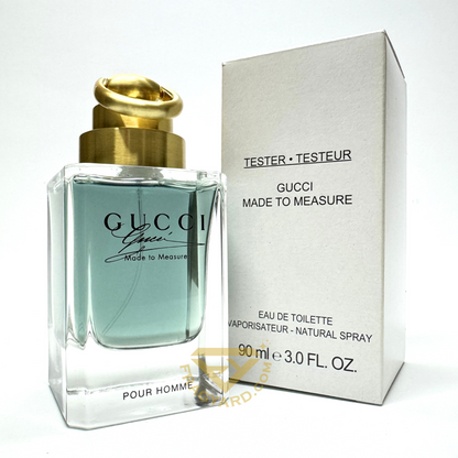 GUCCI MADE TO MEASURE POUR HOMME BY GUCCI EAU DE TOILETTE 3.0OZ 90 ML TESTER