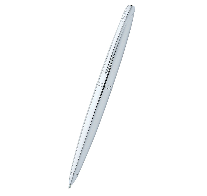Cross 882-2 Matte Chrome ball point pen pure chrome with Original classic box with guarantee