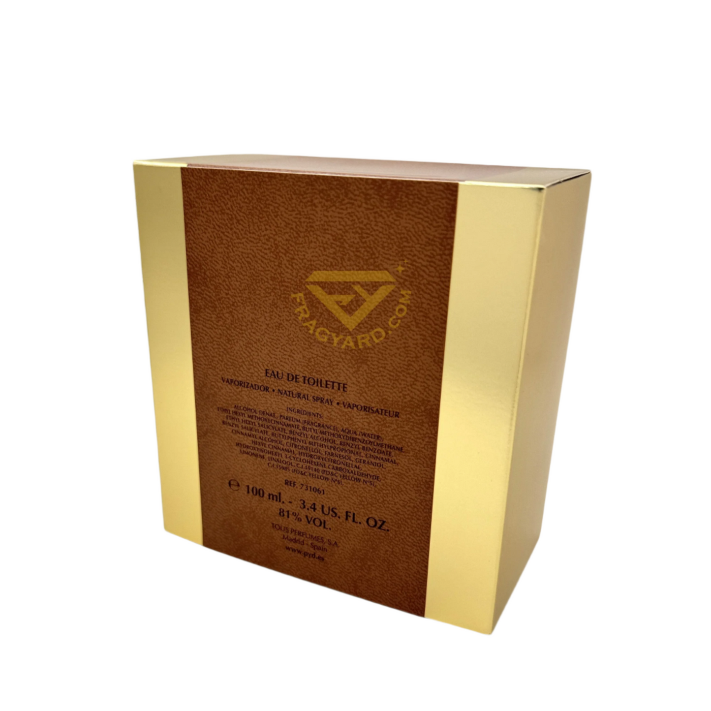 TOUCH By  TOUS Eau De Toilette SPRAY ORIGINAL FRAGRANCE
