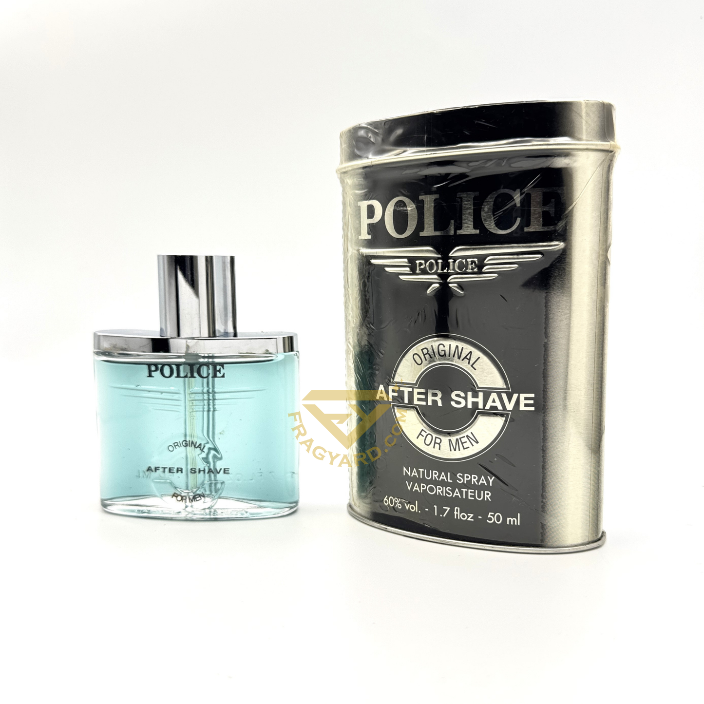 POLICE ORIGINAL BY POLICE AFTER SHAVE FOR MEN 100ML 3.4 FL OZ NATURAL SPRAY