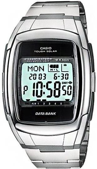 Casio Watch DB-E30D-1AVDF Stainless Steel  Data Bank DB-E30D-1A