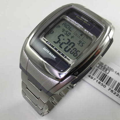 Casio Watch DB-E30D-1AVDF Stainless Steel  Data Bank DB-E30D-1A