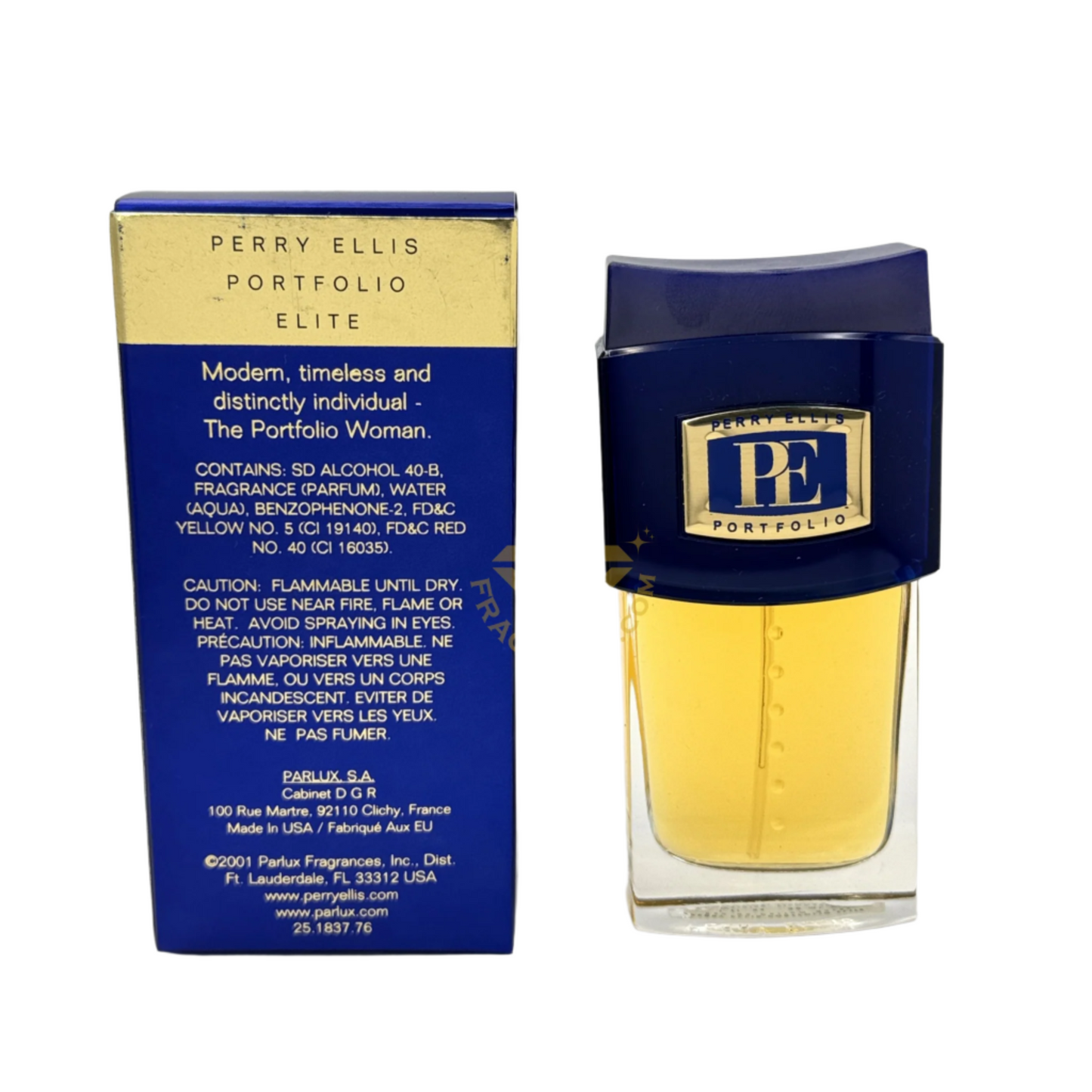 PERRY ELLIS PORTFOLIO ELITE BLUE EAU DE PARFUM 30ML 1.0 FL OZ WOMEN