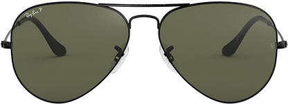 Ray-Ban RB3025 W3329 58 Aviator Unisex Metal Frame Original Sunglass Made in Italy