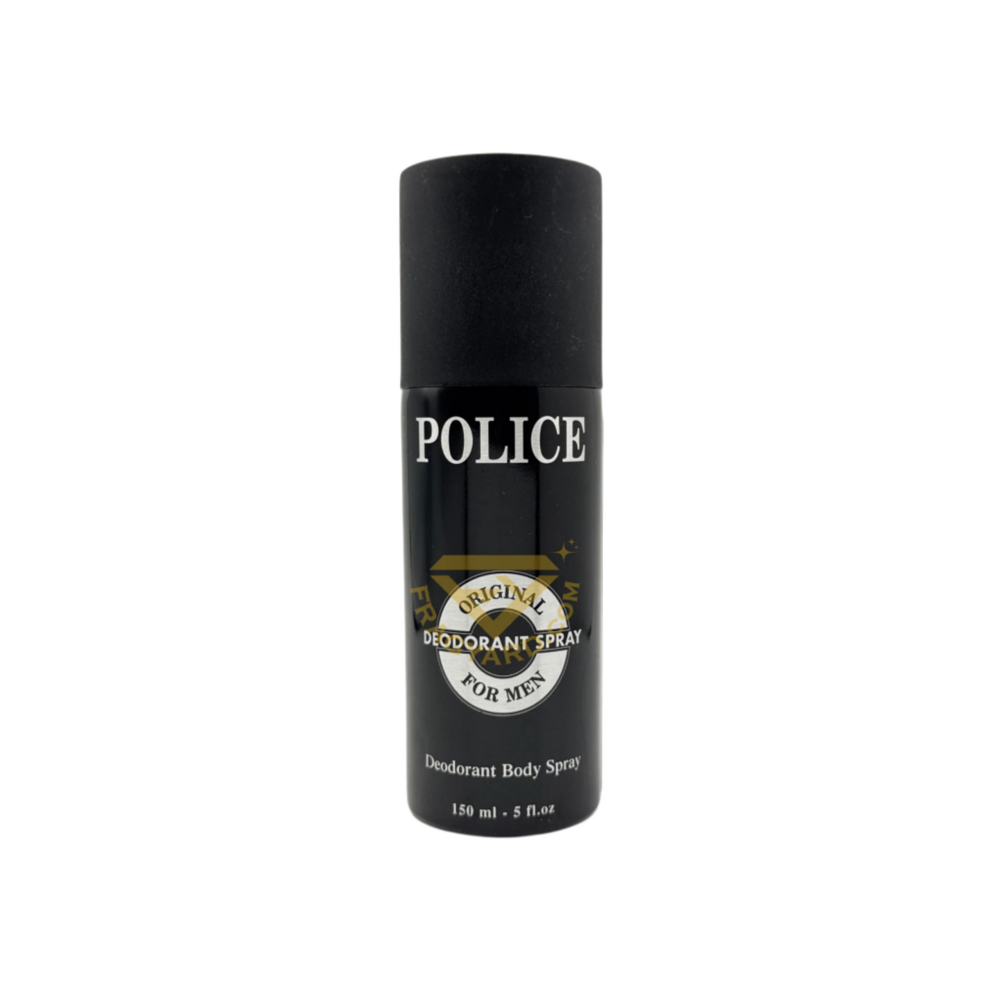 POLICE ORIGINAL DEODORANT BODY SPRAY BY POLICE FOR MEN 150ML 5 FL OZ  NATURAL SPRAY