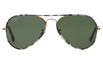 Ray-Ban RB3025JM 171 55 Aviator Unisex Original Sunglass Made in Italy.