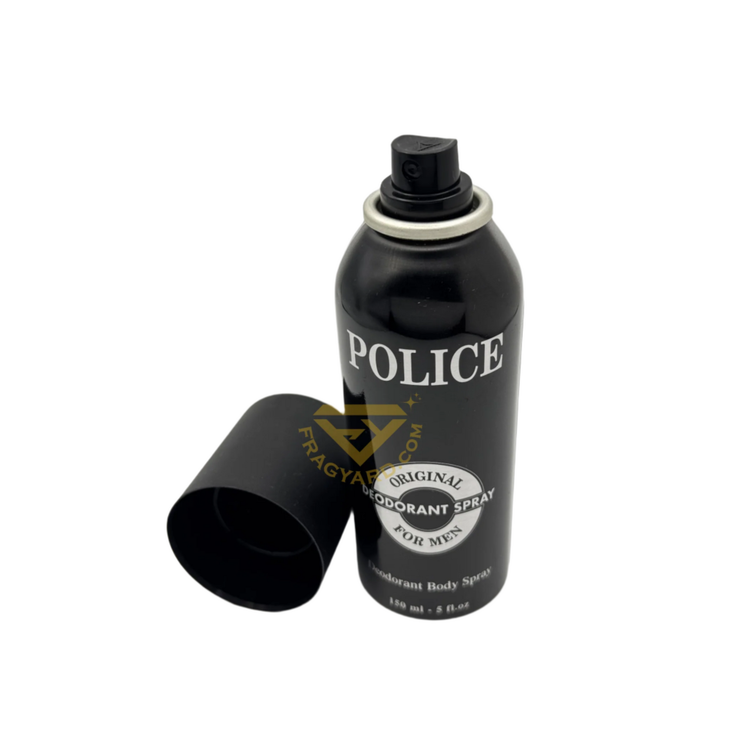POLICE ORIGINAL DEODORANT BODY SPRAY BY POLICE FOR MEN 150ML 5 FL OZ  NATURAL SPRAY