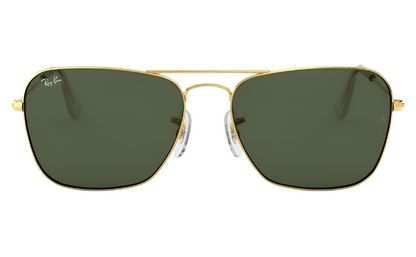 Ray-Ban RB3136 001 58 Unisex Metal Frame Original Sunglass Made in Italy