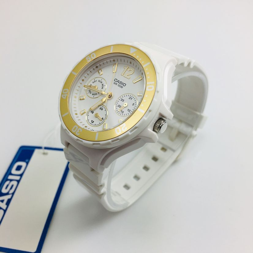 Casio Watch Women's LRW-250H-9A1VDF White Classic Resin Band Watch LRW-250H-9A1
