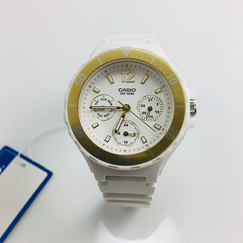 Casio Watch Women's LRW-250H-9A1VDF White Classic Resin Band Watch LRW-250H-9A1