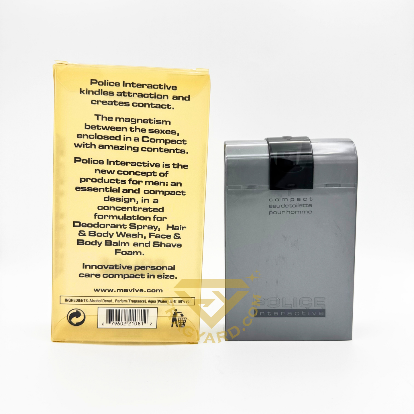 Police Interactive pour Homme - Eau de Toilette 75ml Edt Spray