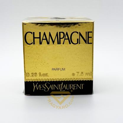 CHAMPAGNE PARFUM BY YVES SAINT LAURENT .26FLOZ 7.5ML RARE ORIGINAL