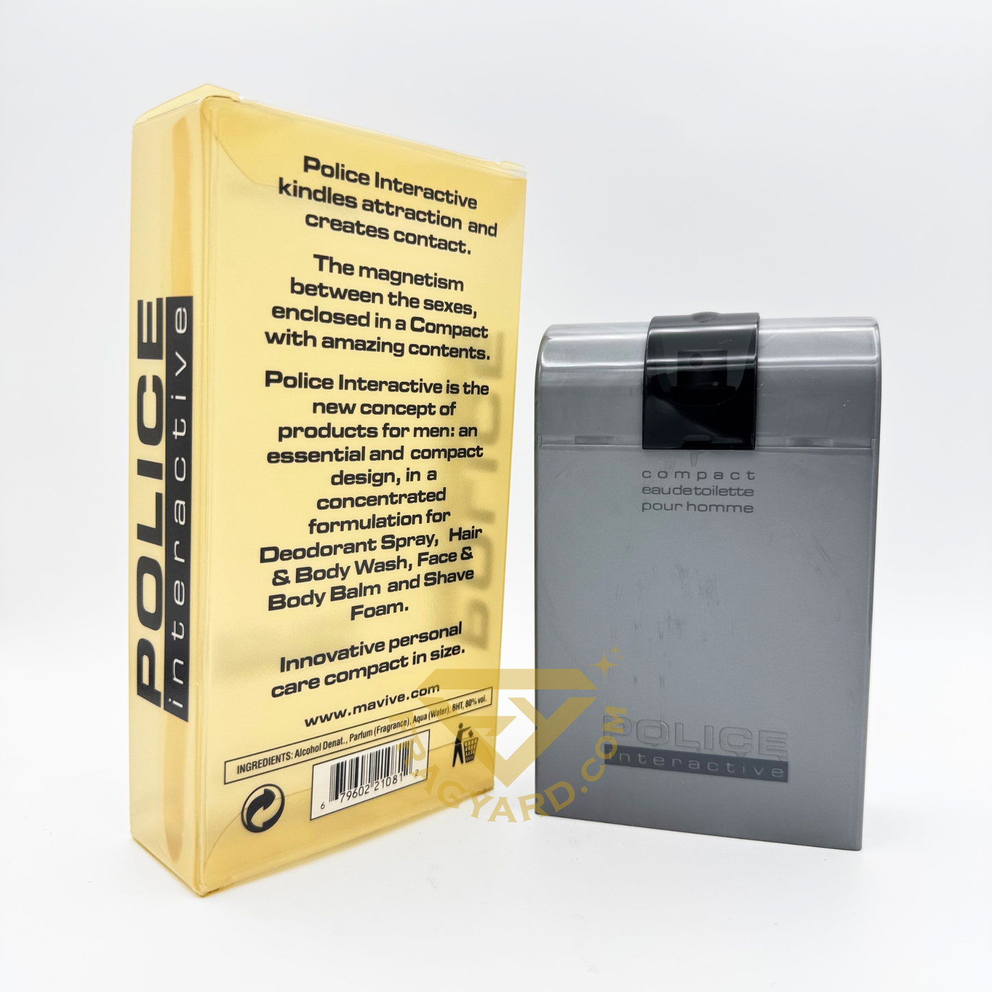 Police Interactive pour Homme - Eau de Toilette 75ml Edt Spray