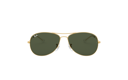 Ray-Ban RB3362 001 59 Cockpit Sunglass metal frame Original Made in Italy.
