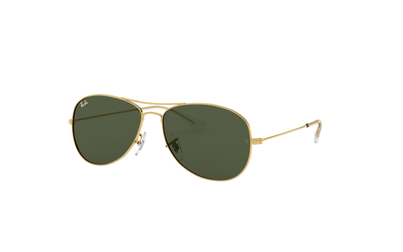 Ray-Ban RB3362 001 59 Cockpit Sunglass metal frame Original Made in Italy.