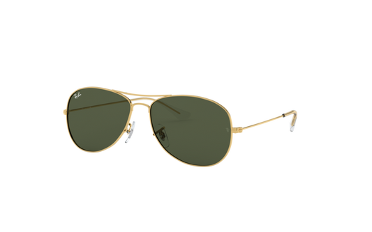 Ray-Ban RB3362 001 59 Cockpit Sunglass metal frame Original Made in Italy.
