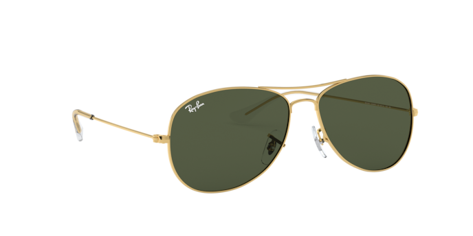 Ray-Ban RB3362 001 59 Cockpit Sunglass metal frame Original Made in Italy.