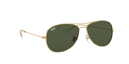 Ray-Ban RB3362 001 59 Cockpit Sunglass metal frame Original Made in Italy.