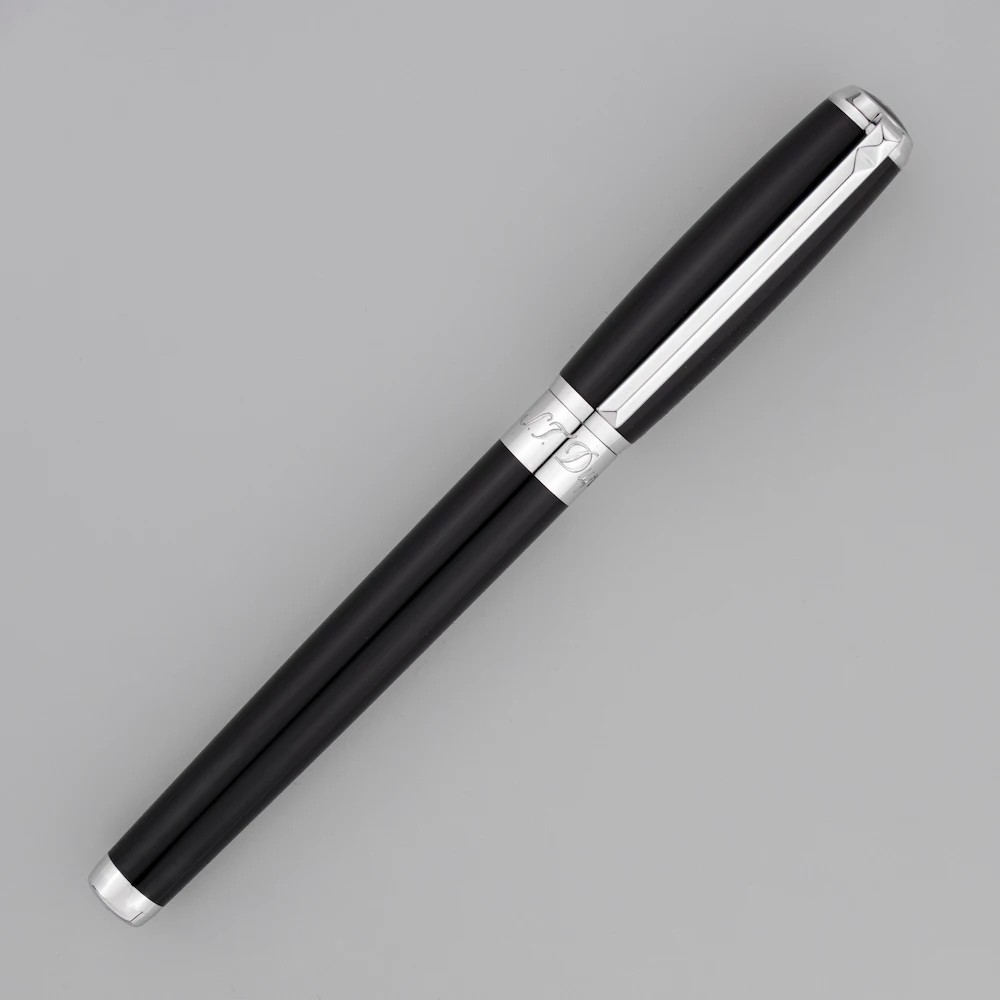 S.T. Dupont 412674 Elysee Roller convertible black lacquer palladium pen