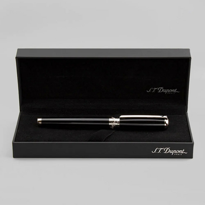 S.T. Dupont 412674 Elysee Roller convertible black lacquer palladium pen