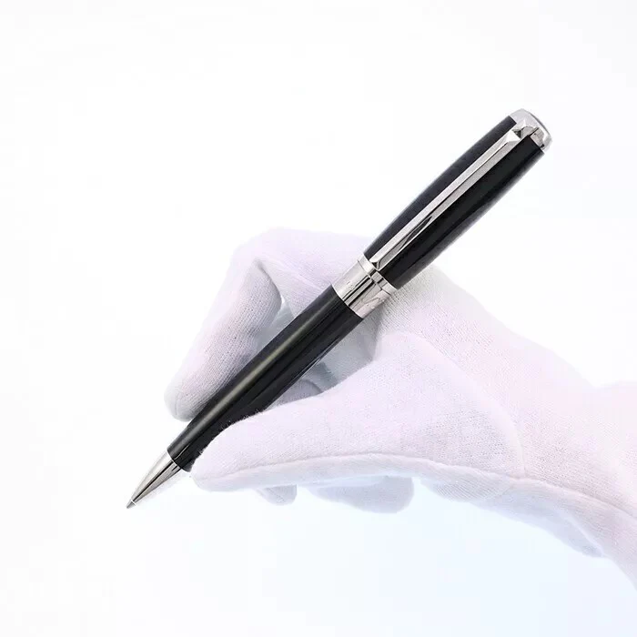 S.T. Dupont 415674 BALL POINT Black Lacquer And Palladium Pen st dupont