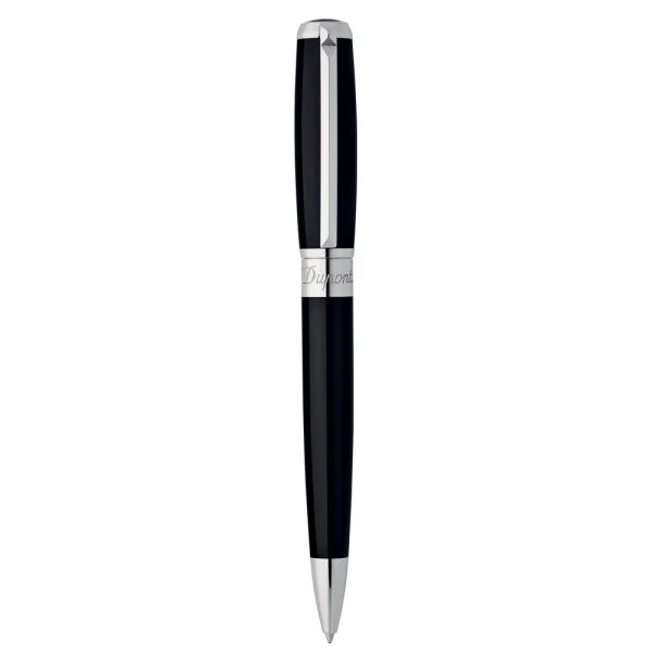 S.T. Dupont 415674 BALL POINT Black Lacquer And Palladium Pen st dupont