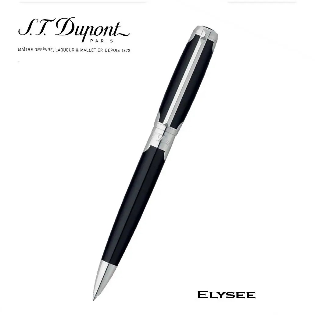 S. T. DuPont Elysee Malletier Rollerball Pen Features S. T. DuPont Olympio Black Large 415677 st dupont
