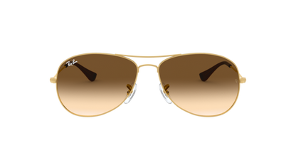 Ray-Ban RB3362 001/51 59 Cockpit Sunglass Unisex Metal frame Original Made in Italy.