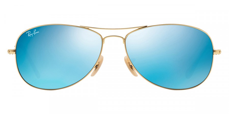 Ray-Ban RB3362 112/17 59 - Cockpit Gold metal frame Sunglass Original Made in Italy.