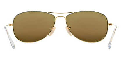Ray-Ban RB3362 112/17 59 - Cockpit Gold metal frame Sunglass Original Made in Italy.