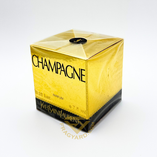 CHAMPAGNE PARFUM BY YVES SAINT LAURENT .26FLOZ 7.5ML RARE ORIGINAL