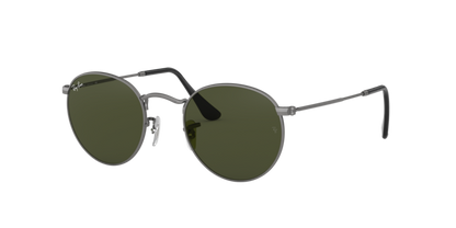 Ray-Ban RB3447 029 50 Unisex Round metal frame Sunglass Original Made in Italy