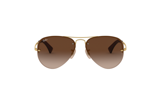 Ray-Ban RB3449 001/13 59 Aviator Unisex metal frame Sunglass Original Made in Italy