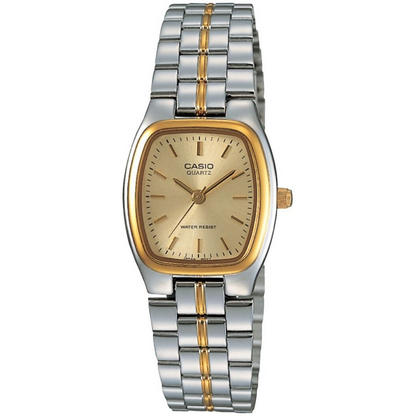Casio Watch Quartz women's Watch, Analog Display and Stainless Steel Strap LTP-1169G-9ARDF