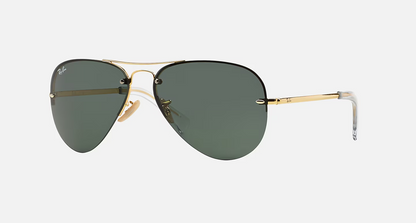 Ray-Ban RB3449 001/71 59 Unisex Metal Frame Original sunglass made in Italy