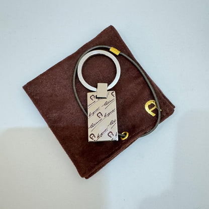 Aigner NECKLACE SMALL KEY RING/BAG HOLDER A00762 new pack peace