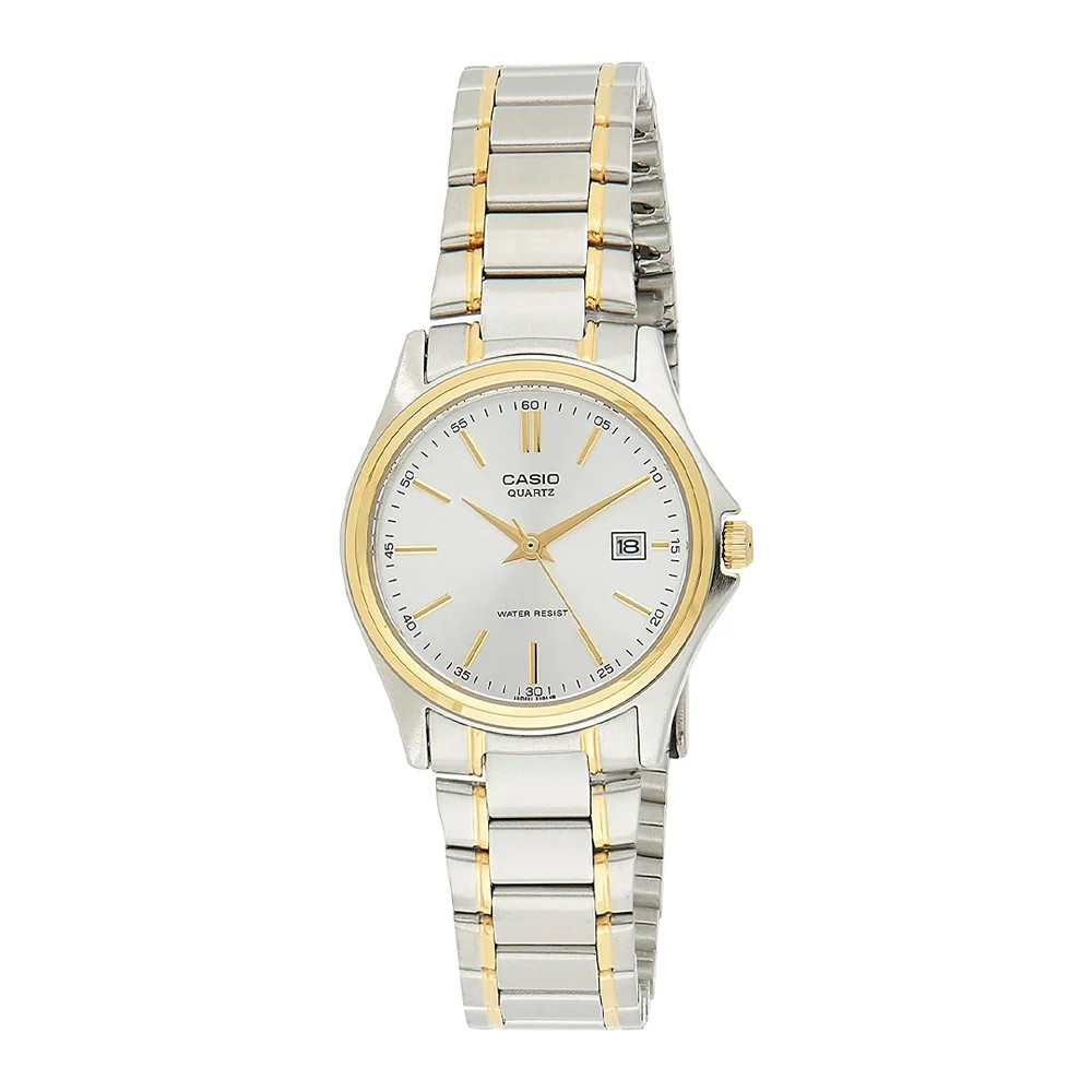 Casio Watch Collection LTP-1183G-7ADF Stainless Steel Wrist Watch for Women