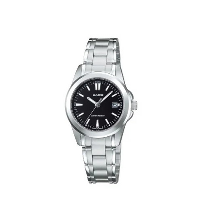 Casio Watch Collection  Stainless Steel Wrist Watch for Women LTP-1215A-1A2DF