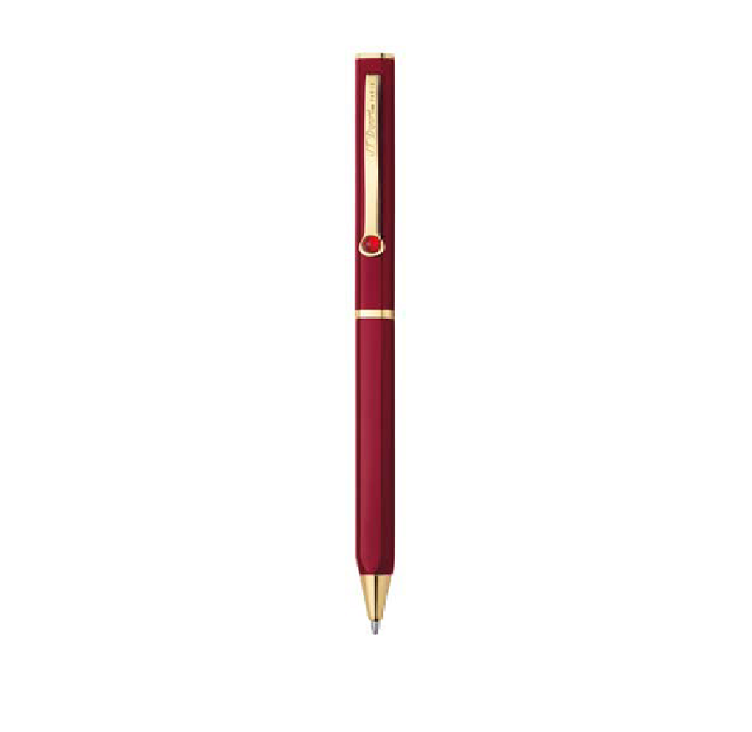 S.T. Dupont Ball Point Pen - Mon Dupont Karl Lagerfeld Red Lacquer - 435670 st dupont