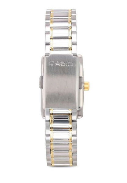 Casio Watch LTP-1235SG-7ADF Two tone Stainless Steel Watch for Women