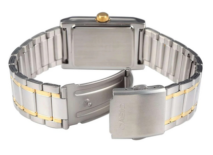 Casio Watch LTP-1235SG-7ADF Two tone Stainless Steel Watch for Women